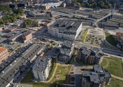 Ejlskovsgade 15, 5000 Odense - havneområdet set oppefra